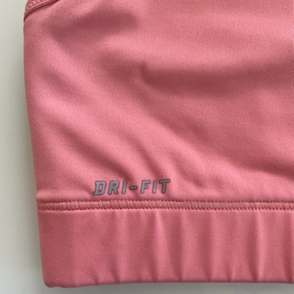 Nike | Pink/Peach Dri-FIT No-Pad Training Sports Bra β Size M - Picture 3 of 12